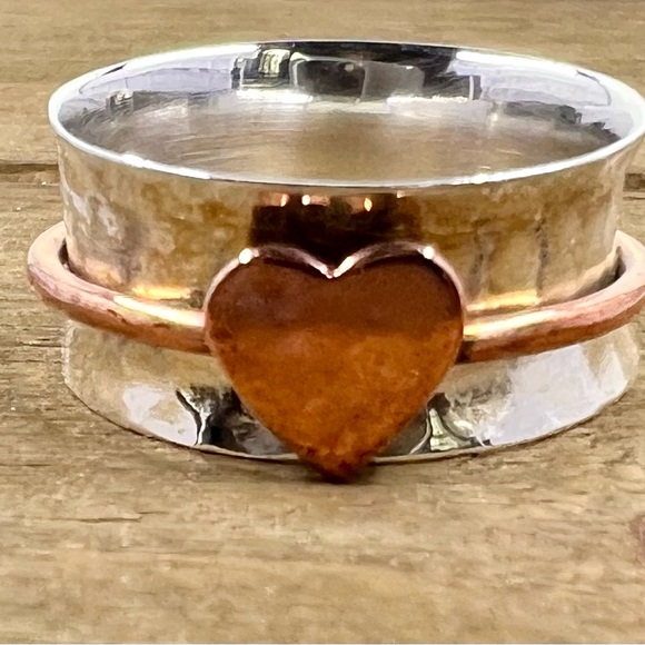 Sterling Silver Spinner Ring - Picture 3 of 3